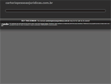 Tablet Screenshot of cartoriopessoasjuridicas.com.br